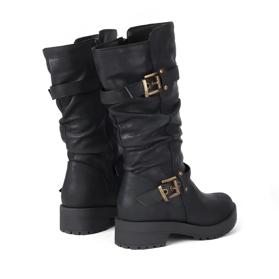 Emma® - Bottes en cuir écologique ⏐Édition Premium