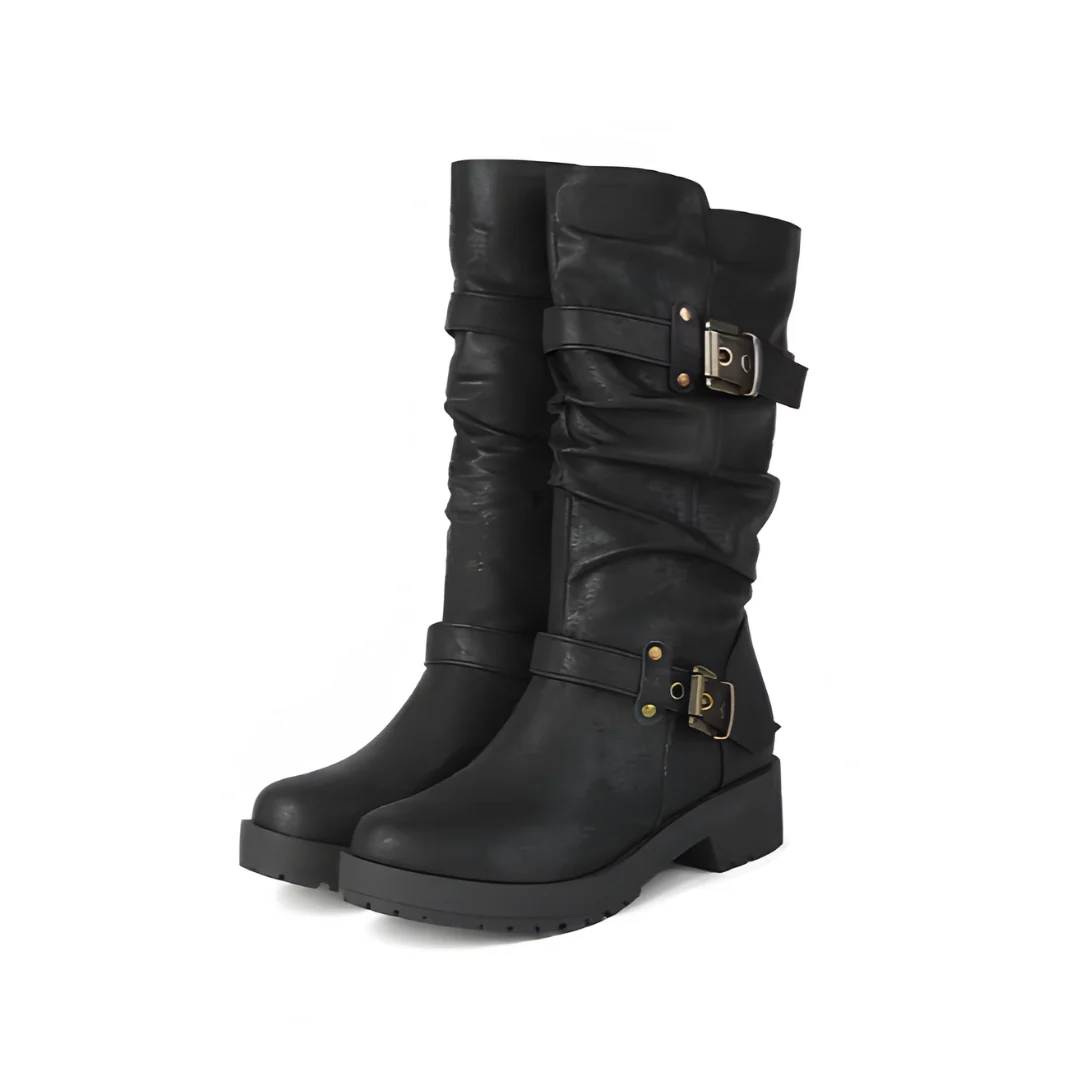 Emma® - Bottes en cuir écologique ⏐Édition Premium