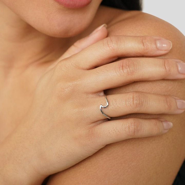 Bague en Argent Imari
