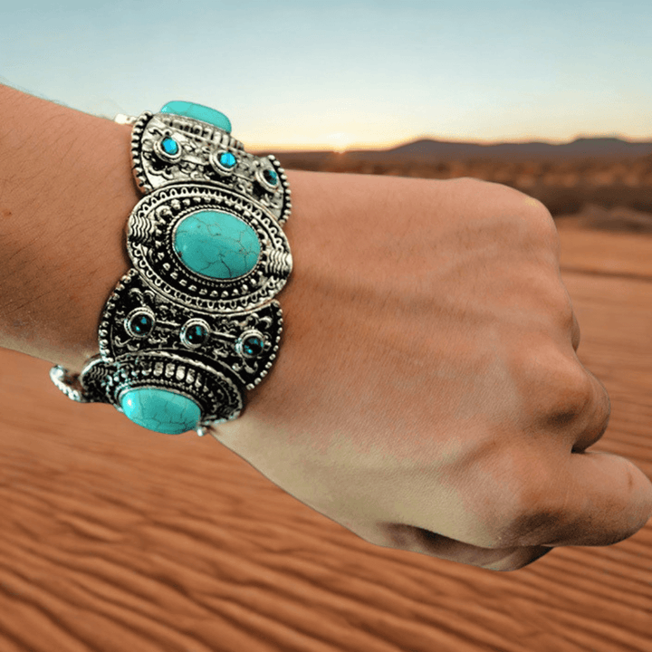 Style Navajo Bracelet ethnique extensible vintage Navajo-bohème
