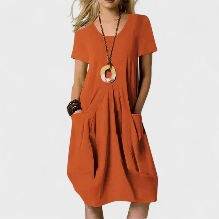 Anette | Robe Artisanale Printanière pour Femme