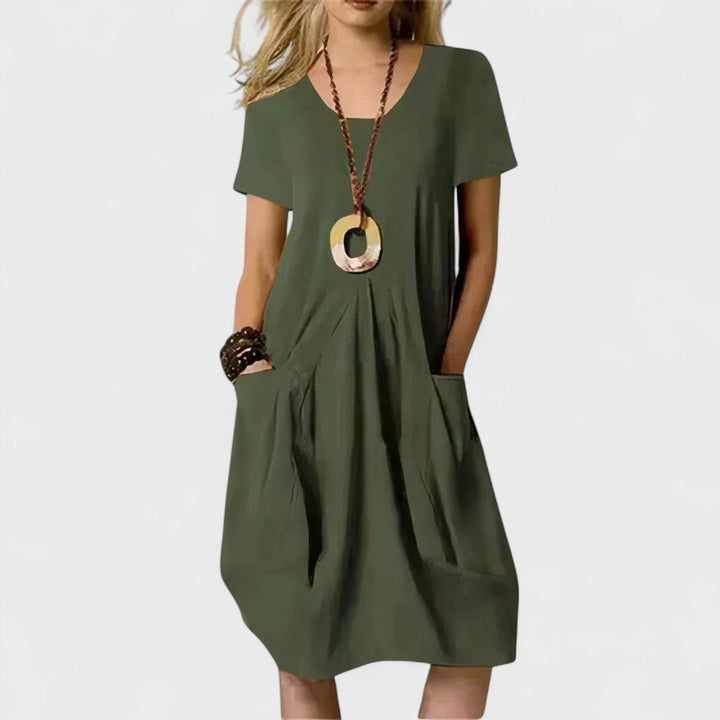 Anette | Robe Artisanale Printanière pour Femme