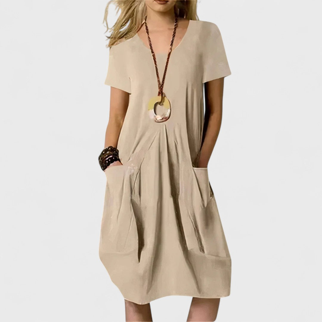Anette | Robe Artisanale Printanière pour Femme
