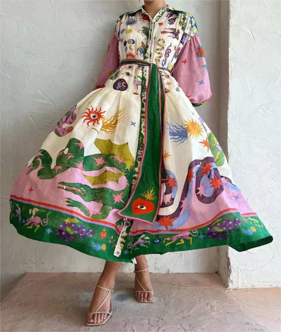 Olamit™ | Robe Maxi Italienne