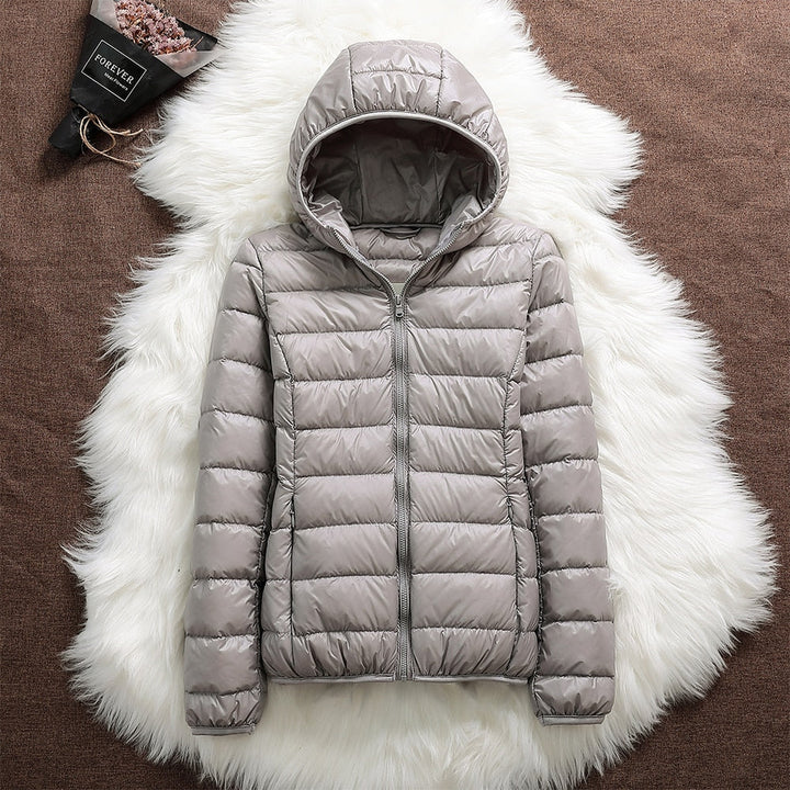 Nathalie | Veste en duvet pour femmes avec capuche