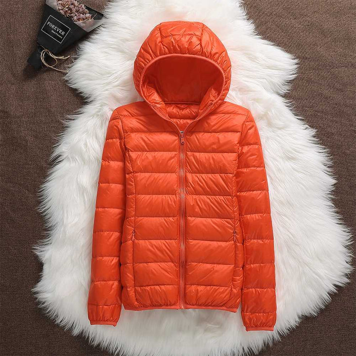 Nathalie | Veste en duvet pour femmes avec capuche