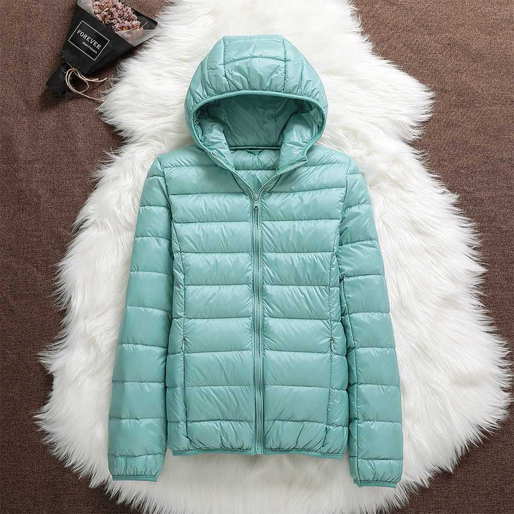 Nathalie | Veste en duvet pour femmes avec capuche