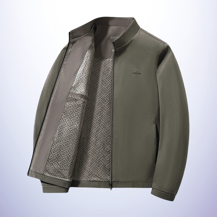 Marcus - Veste d'affaires décontractée à col montant