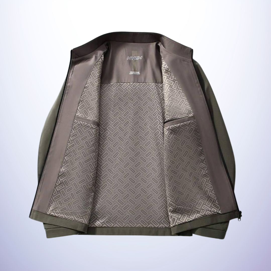 Marcus - Veste d'affaires décontractée à col montant