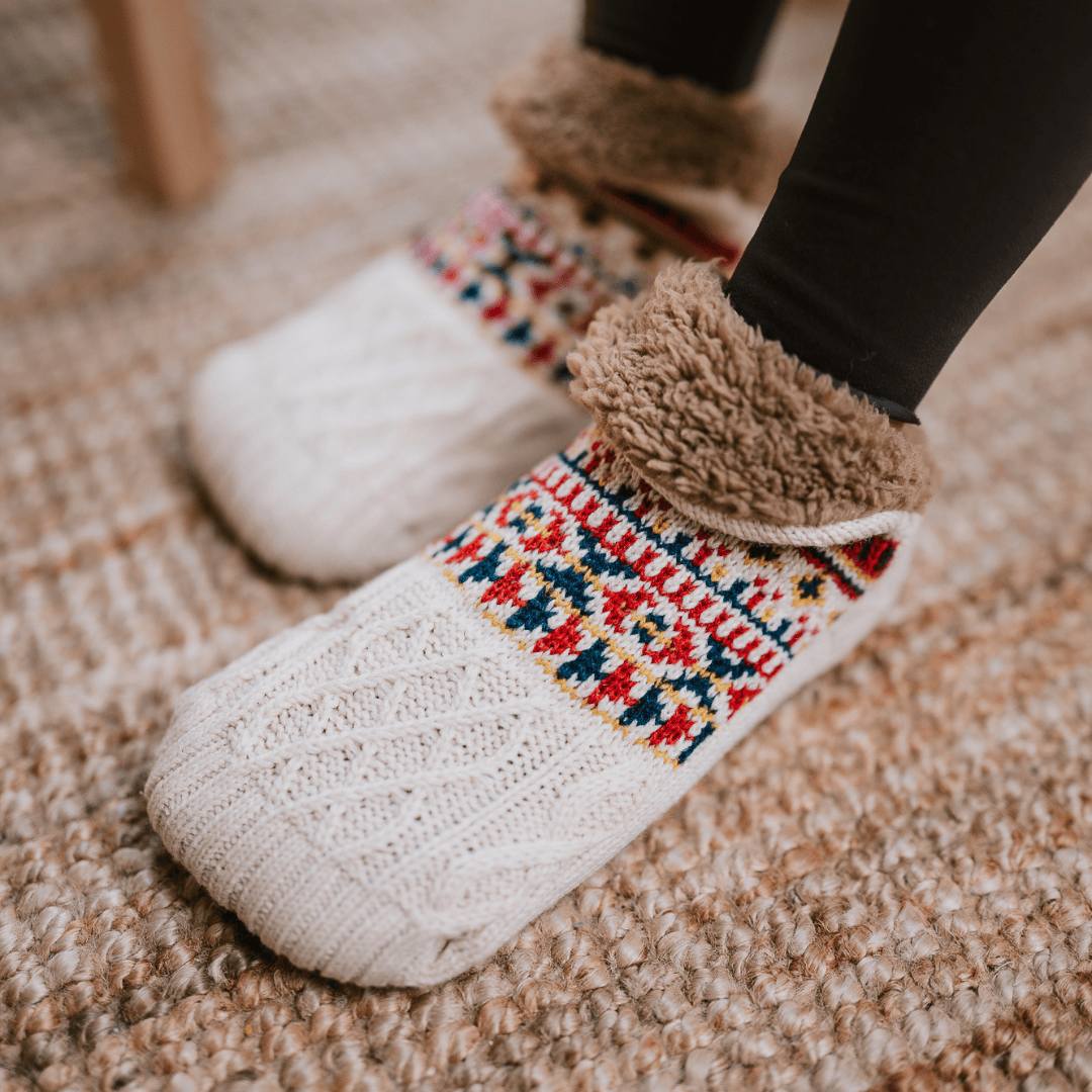 CozyFleece | Chaussettes d'hiver (doublées en polaire)