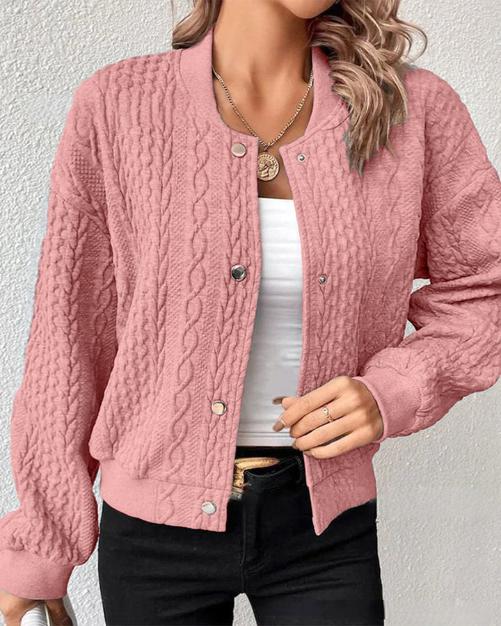 Lucille® | Élégant gilet en tissu texturé