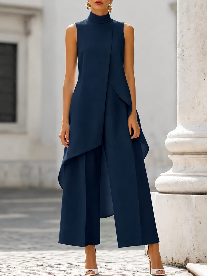 Lucía • Robe longue avec une élégante chute