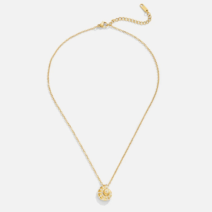 Collier avec Pendentif en Cristal Coquillage