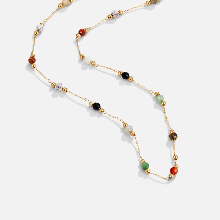 Collier minimaliste avec pierre