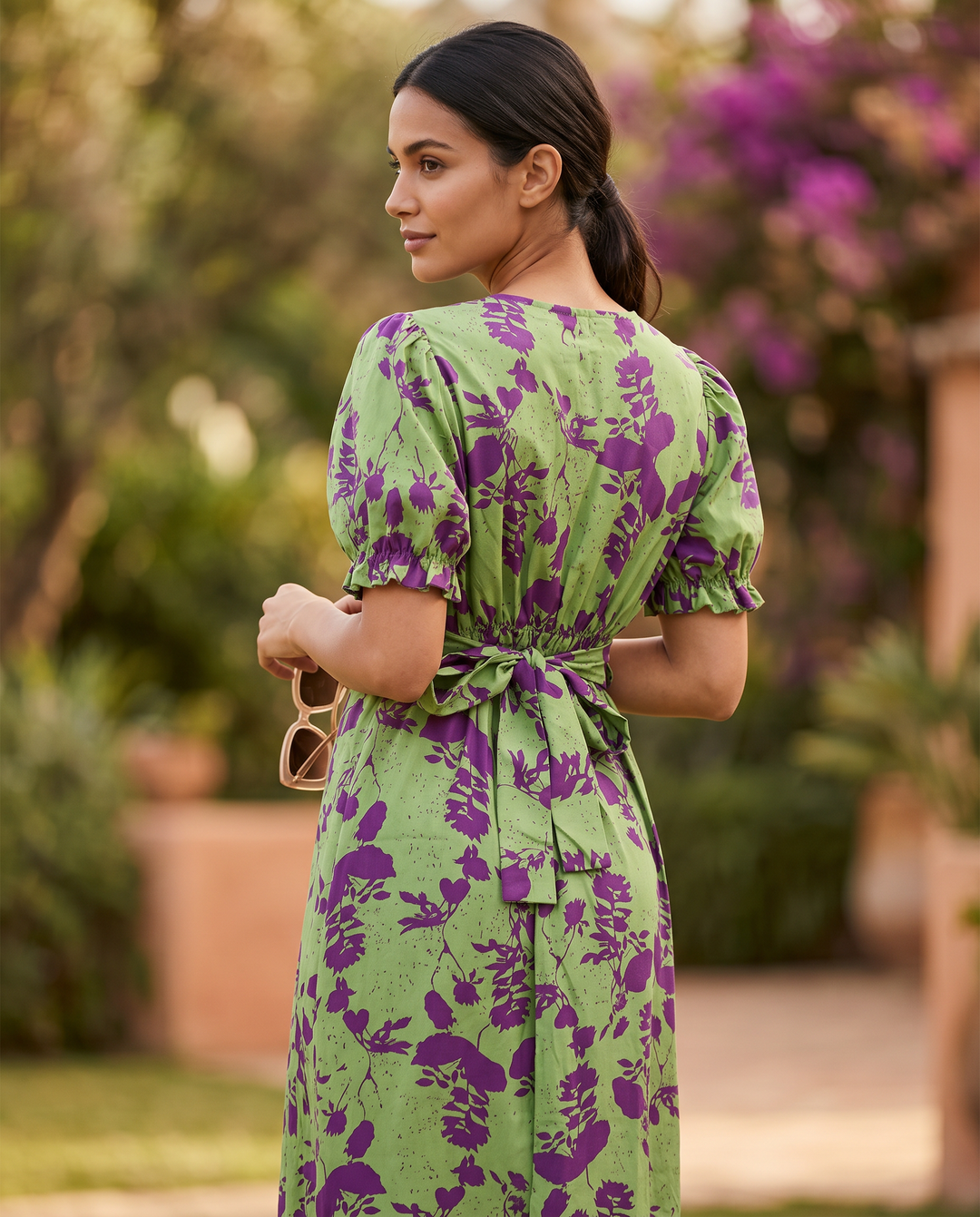 Andrea | Robe longue avec imprimé