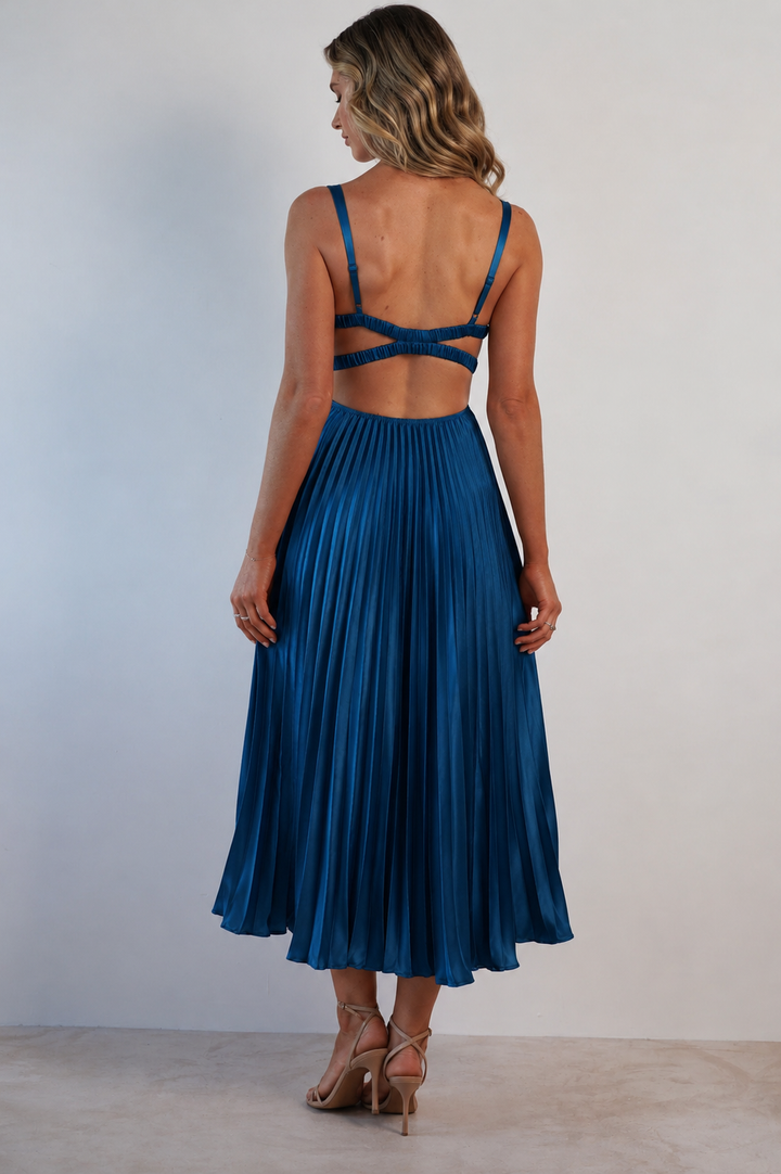 MALKA | Robe Maxi Élégante avec Tissu Doux