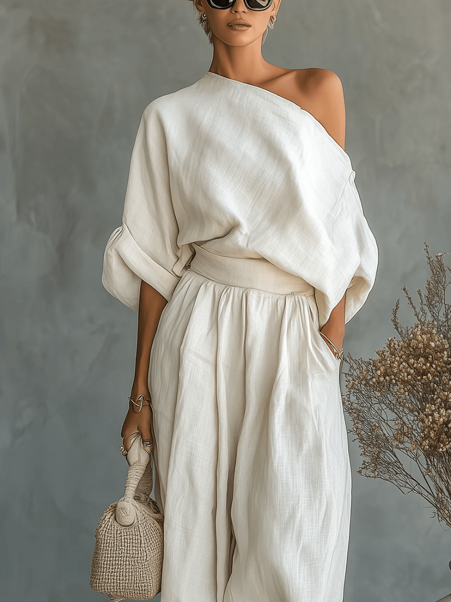 Mila™ | Ensemble de 2 pièces avec décolleté Bardot