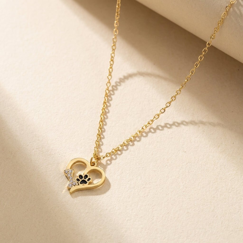 ZAMPA | Collier avec Empreinte de Chien