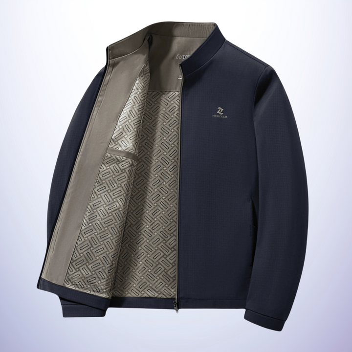 Marcus - Veste d'affaires décontractée à col montant