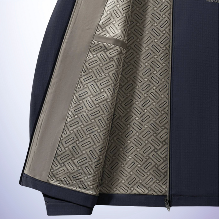 Marcus - Veste d'affaires décontractée à col montant