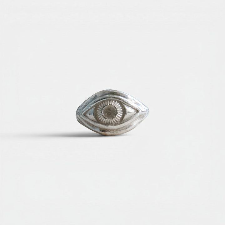 Talisman Boze Blik Protection Yeux Bague en Argent Sterling 925
