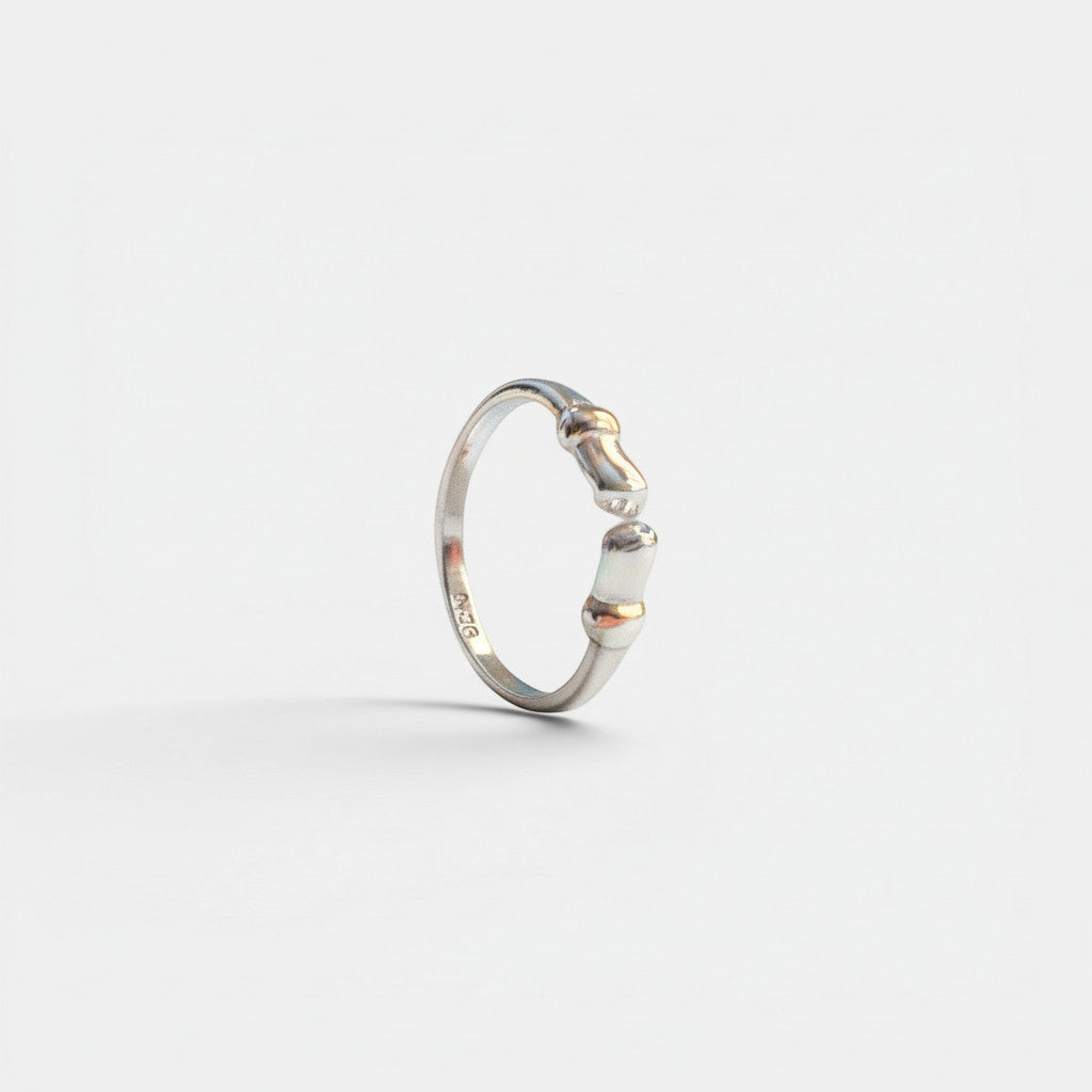 Bague Faust en Argent 925 Sterling fait main
