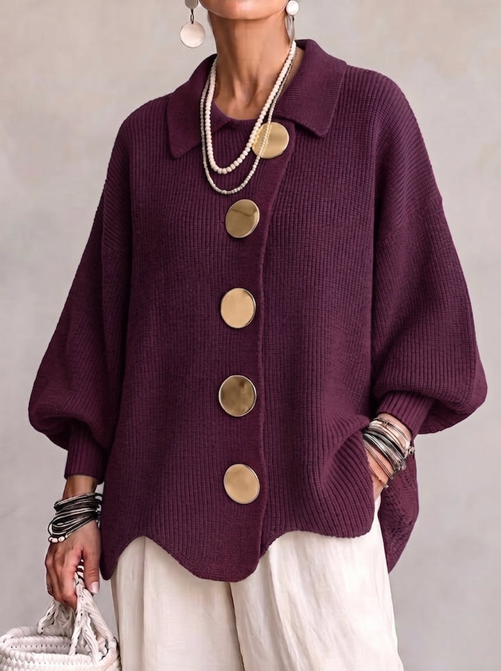 Ardelle™ | Cardigan Oversize avec Col