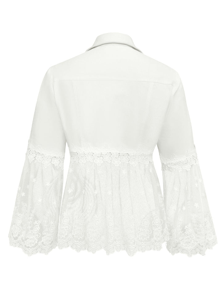 Addison | Veste avec des inserts en dentelle