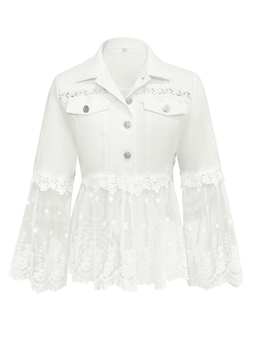 Addison | Veste avec des inserts en dentelle