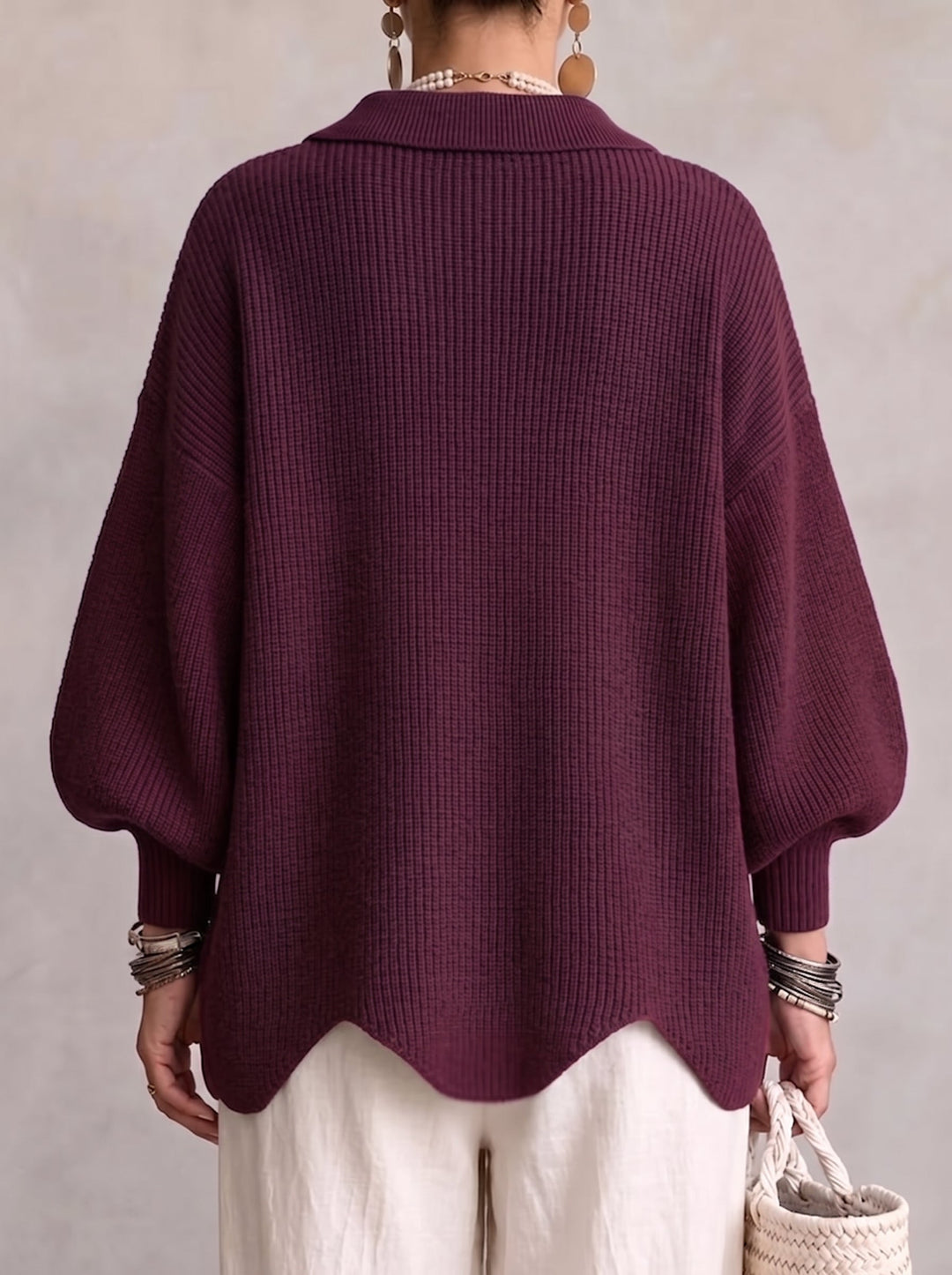 Ardelle™ | Cardigan Oversize avec Col