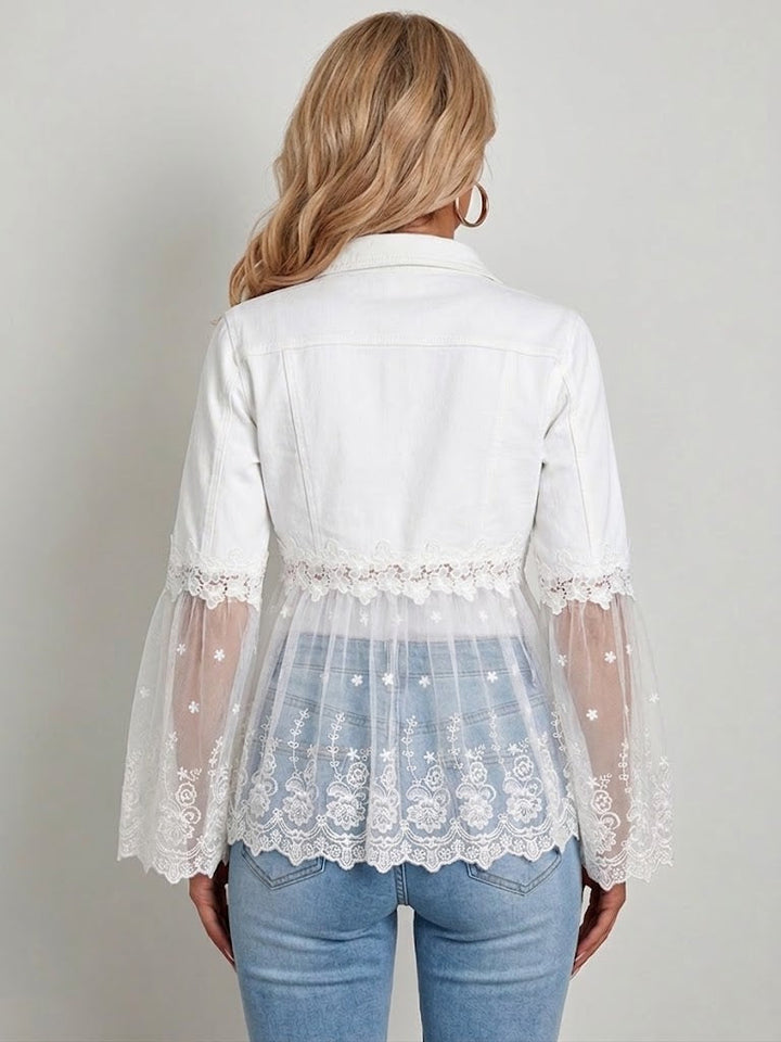 Addison | Veste avec des inserts en dentelle