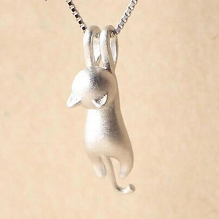 Jolie Chaîne avec Pendentif en Argent 925