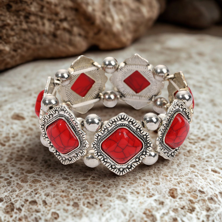 Le Bracelet Stretch "Nomade Concho"