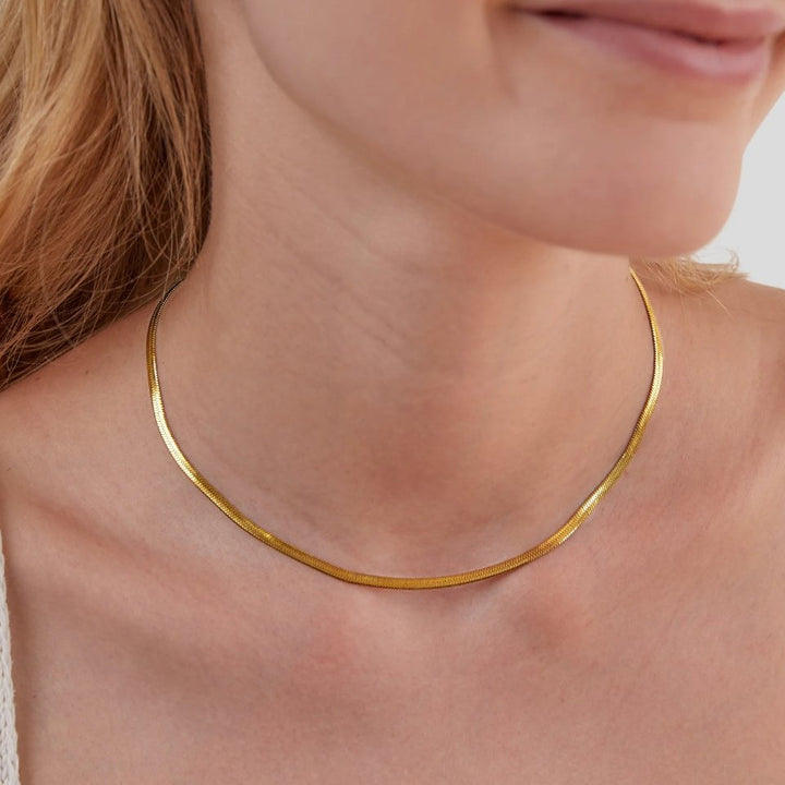 Collier Sarya chaîne serpent