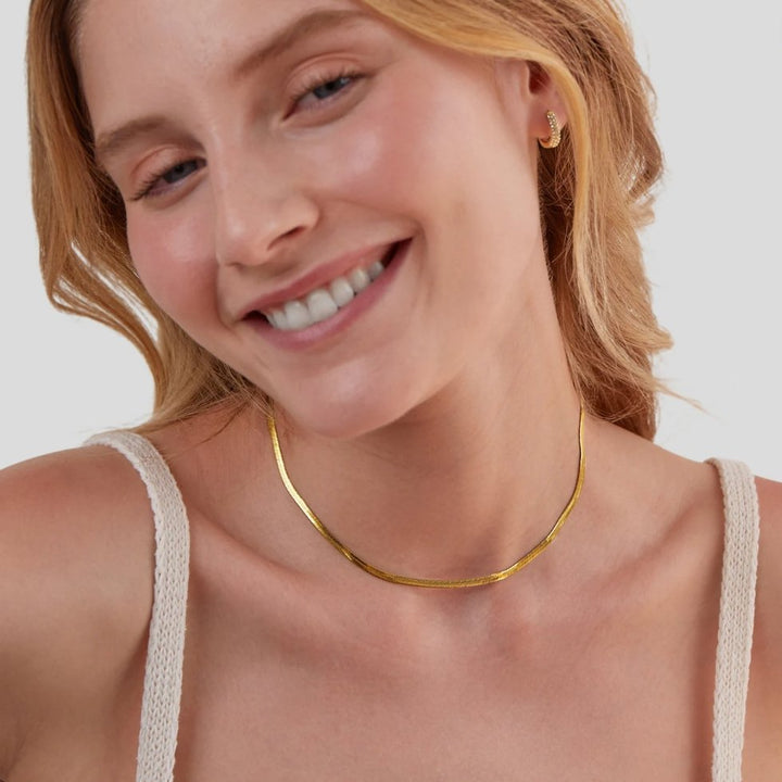 Collier Sarya chaîne serpent