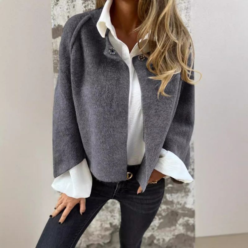 Manteau en cachemire court