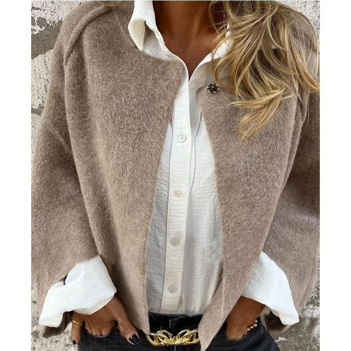 Manteau en cachemire court