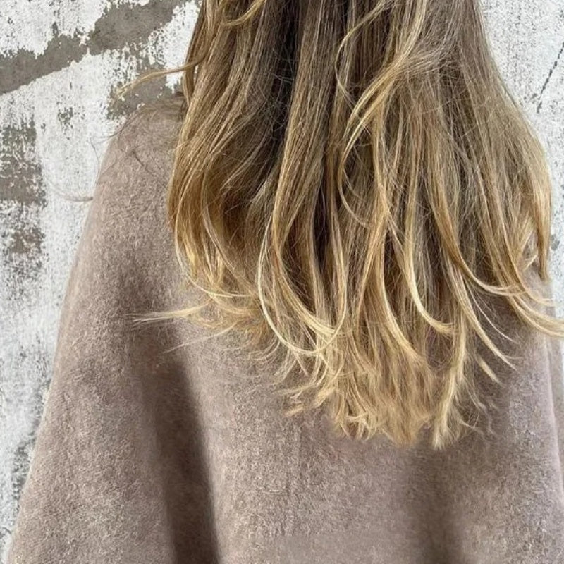 Manteau en cachemire court
