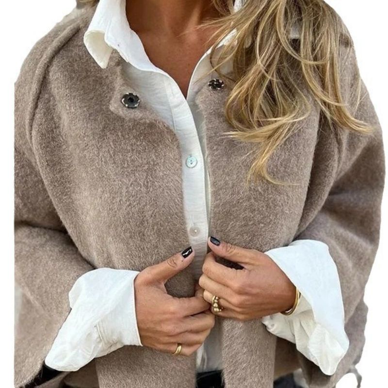 Manteau en cachemire court