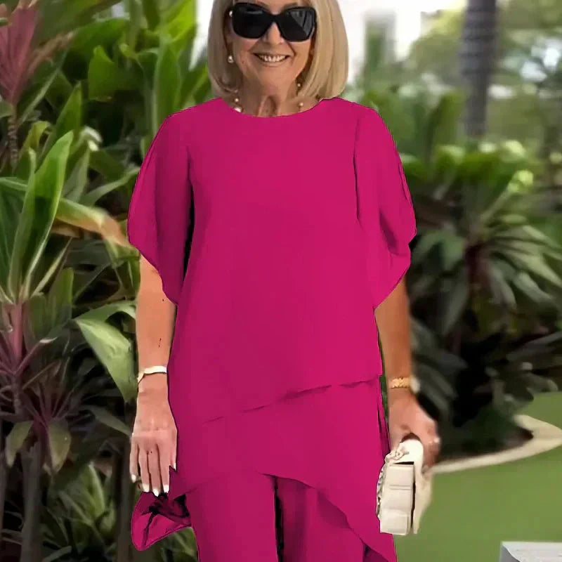 Sorcha | Ensemble Chic avec Top et Pantalon