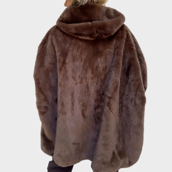 Karolína – Manteau Confortable avec Capuche