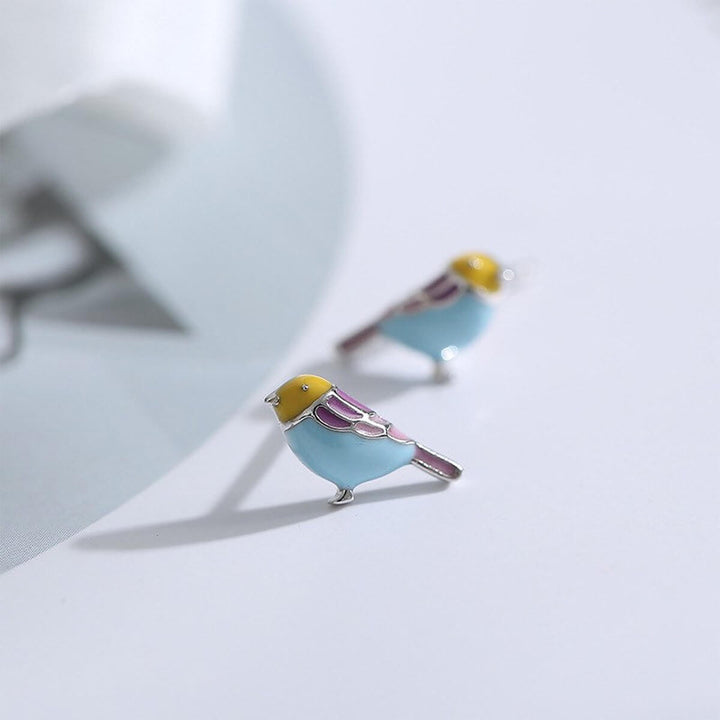 Miniature Bird Earrings (Pair)