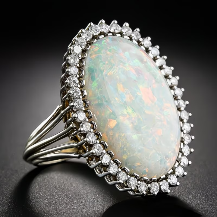 Bague Opale Vintage Boho