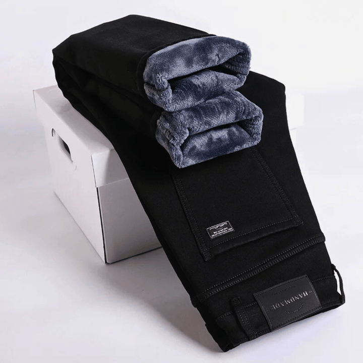 Chaud | PANTALON EN DENIM THERMIQUE