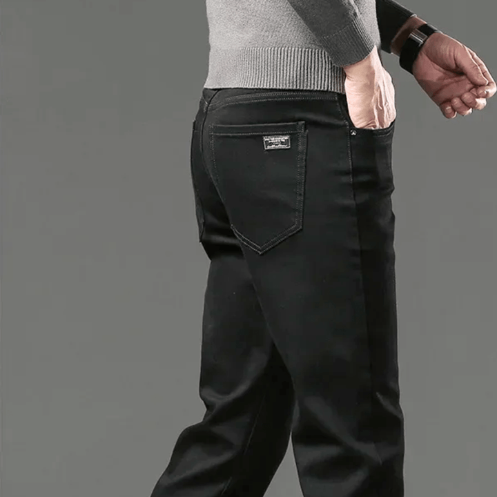 Chaud | PANTALON EN DENIM THERMIQUE