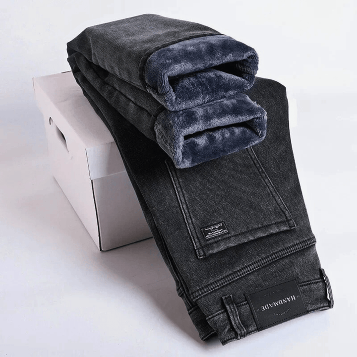 Chaud | PANTALON EN DENIM THERMIQUE