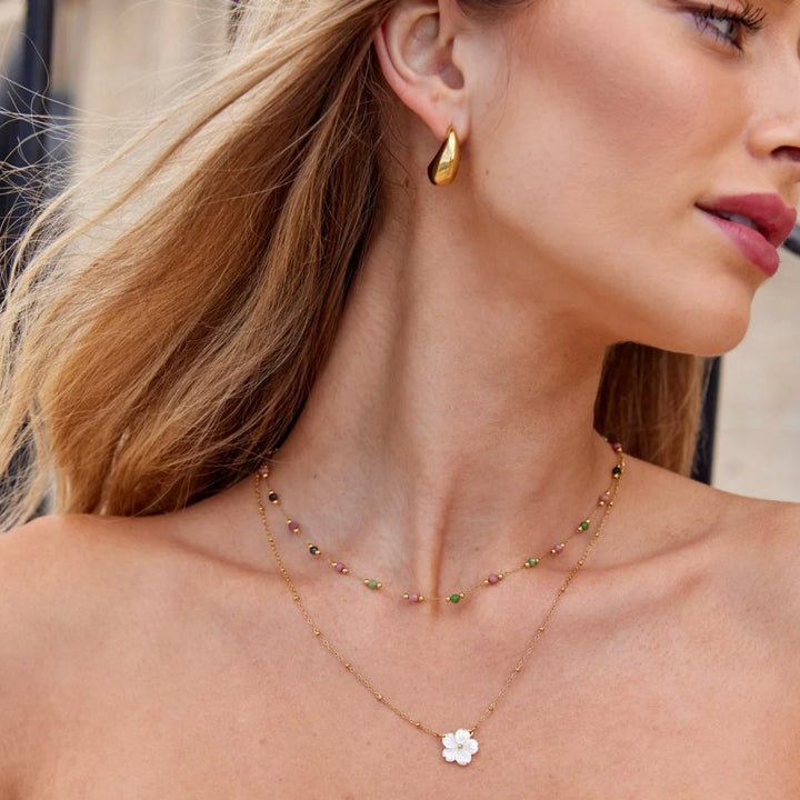 Collier Magnifiques Fleurs