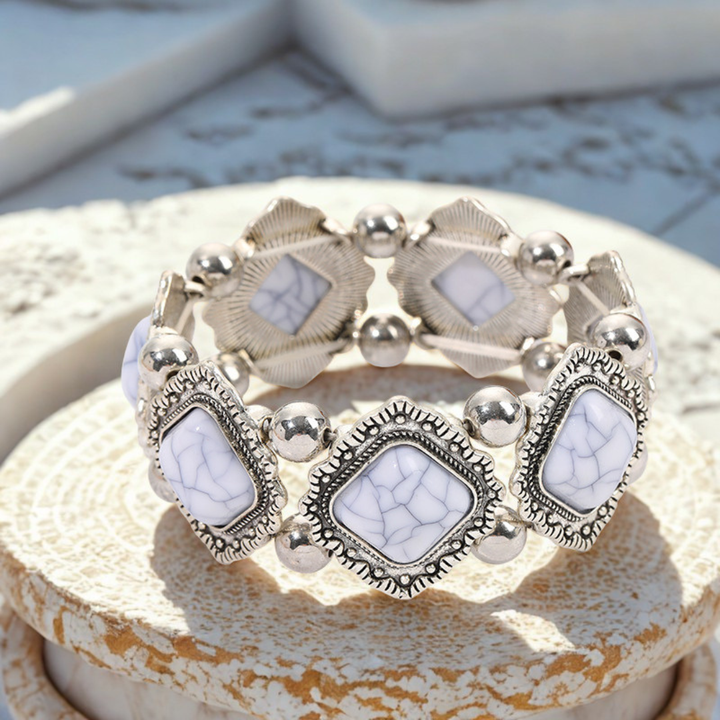 Le Bracelet Stretch "Nomade Concho"